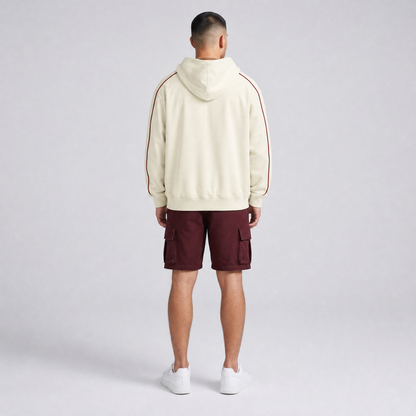 Suc•cess Piping Hoodie - Apricot