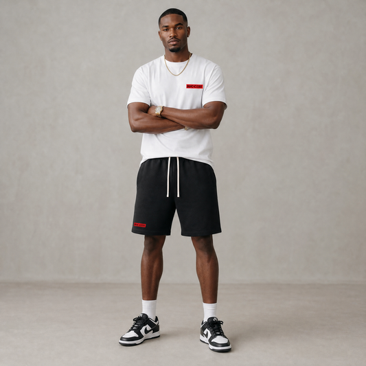 Essential Cotton Shorts - Candy Red