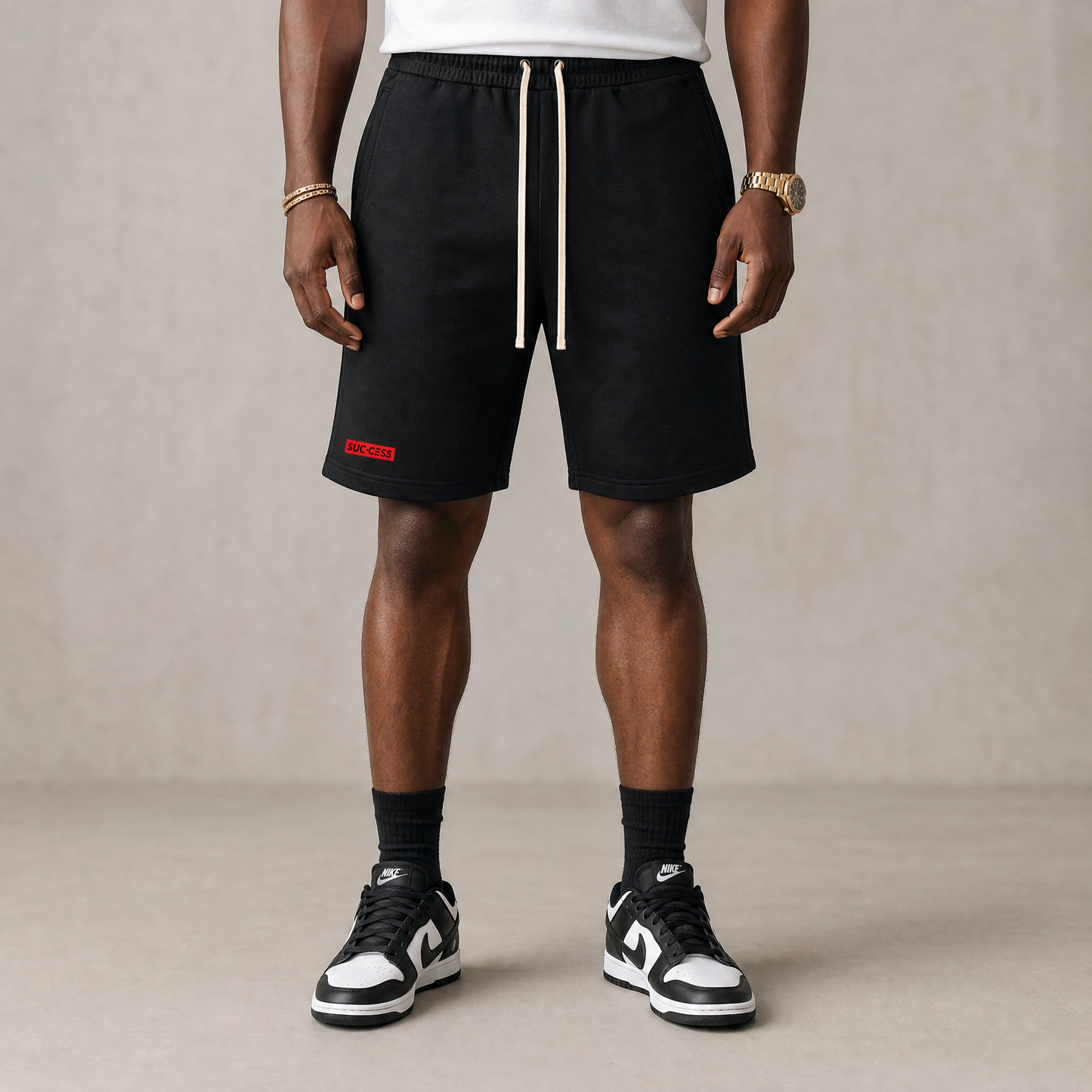 Essential Cotton Shorts - Candy Red