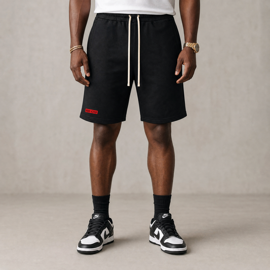 Essential Cotton Shorts - Candy Red