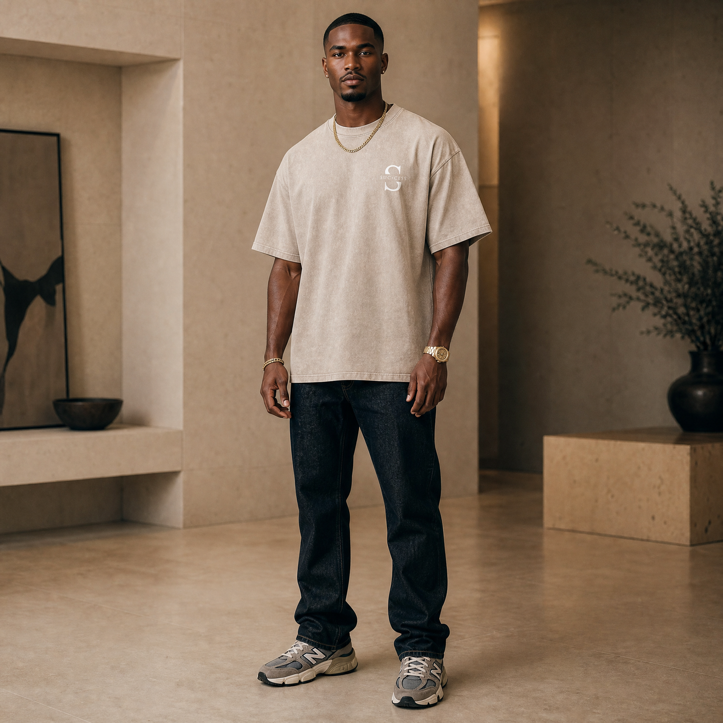 Washed Signature T-Shirt